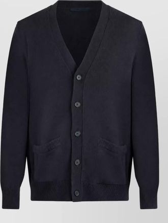 HUGO BOSS v-neck long-sleeve cardigan