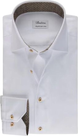 Stenstr&ouml;ms Klassiek Overhemd - Heren - Casual Overhemden - Wit - 4XL - Katoen - Overhemden
