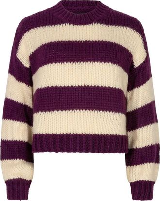 Ydence Ydence - Pullover Brianna - Dames - Truien - Veelkleurig - Maat: XS Acryl