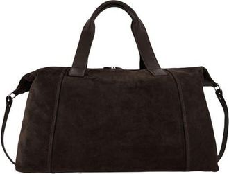 Vince Westmore Suede Duffle Bag in Tobacco at Nordstrom