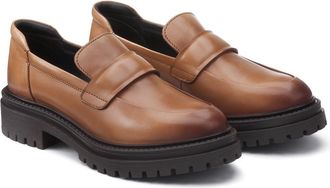 Geox Ademende loafers in leer Iridea