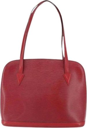 Louis Vuitton Pre-owned Shoulder Bags, female, Red, Size: ONE SIZE Pre-owned Vintage Shoulder Bag