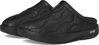 Oofos Oocoozie Thermo Mule Mens Walking Shoes Black : 12.5 M, Synthetic