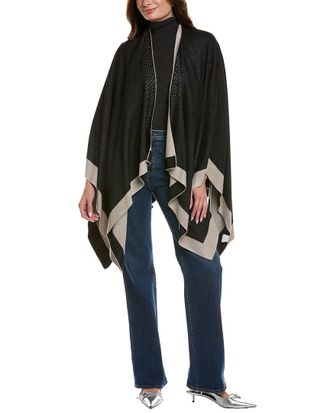 La Fiorentina Embellished Poncho