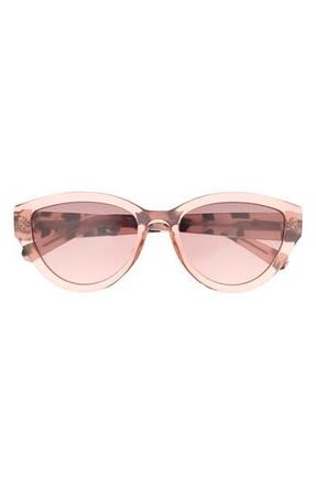Kenneth Cole 53mm Cat Eye Sunglasses in Pink /Bordeaux at Nordstrom Rack