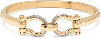 Charriol Saint Tropez Mariner bangle - women - Steel - M - Gold