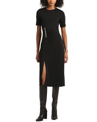 Derek Lam Lucille Pleated Stud Dress