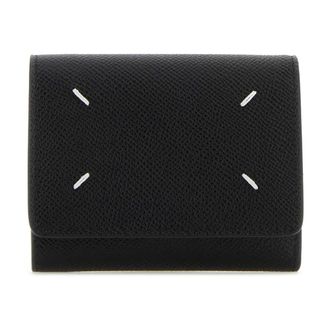 Maison Margiela Cartera de cuero negro - Accessories - Mujer - Negro - ONE SIZE