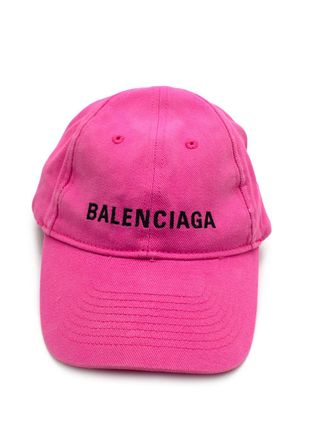 Balenciaga Pink Baseball Cap