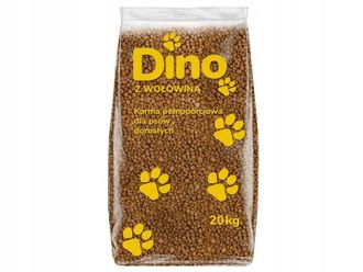 OEM Alimento Para Perros Cargill Dino Con Carne De Res 20 Kg