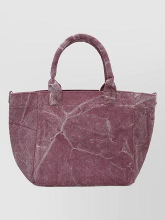 Ganni small cotton tote bag