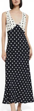 ottod'Ame Viscose Long Dress in Black at Nordstrom, Size 42