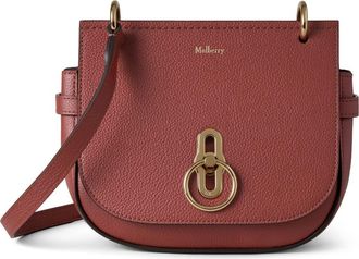 Mulberry Small Amberley Leather Satchel in Rust at Nordstrom