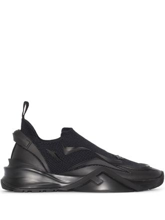Fendi slip-on low-top sneakers - Black