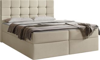 Mirjan24 Mobilier1 - Cama Continental Comfivo 196, Manila 02, Doble, Continental, 160x200, Tapiz, Somieres, 163x206x112cm