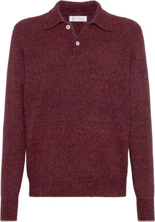 Brunello Cucinelli Wool Polo Shirt