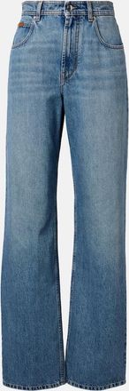 Tod's High-rise wide-leg jeans