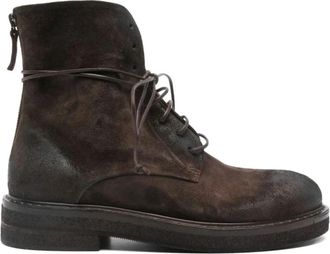 Mars&egrave;ll Parrucca Anfibio Zip - Dames - Veterlaarzen - Bruin - 37 1/2 EU - Leer - Schoenen
