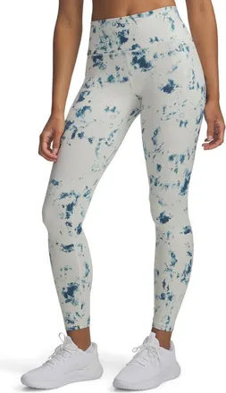 Under Armour Meridian Print Leggings in Summit White /Wham Blue at Nordstrom, Size Xx-Large