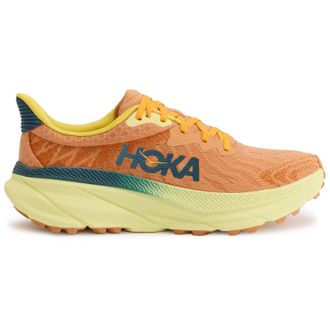 Hoka One One Hoka Challenger ATR 7 Textile Mens Running Trainers - Terra Cotta Yuzu - Size:UK 10.5