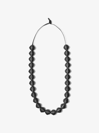 Michael Kors Leather Beads Necklace