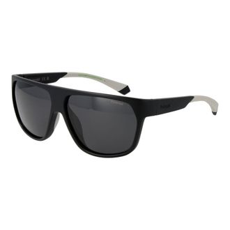 Polaroid Mens Black Plastic Sunglasses - One Size