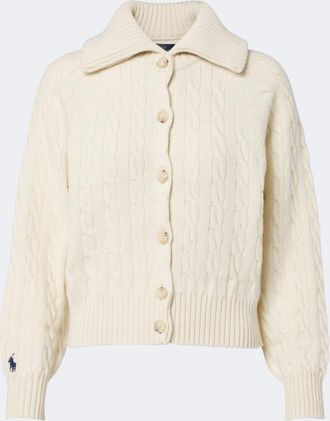 Polo Ralph Lauren C&aacute;rdigan trenzado de lana y cachemir
