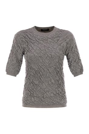 Fabiana Filippi Slim-Fit Jumper With Embossed Finish