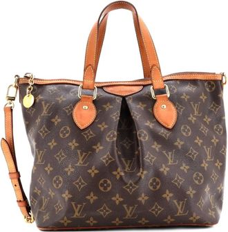 Louis Vuitton Palermo Handbag Monogram Canvas PM tote bag - Bruin