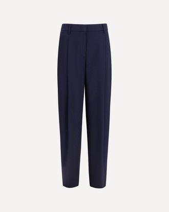 Giorgio Armani Pleated silk Pants Female 42