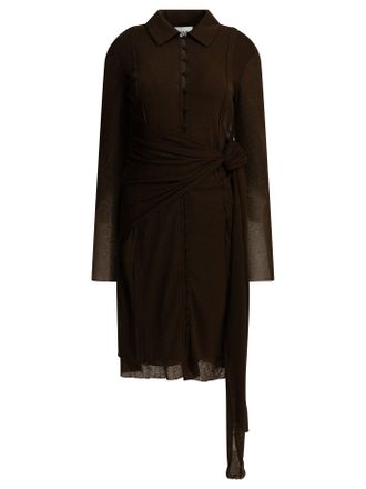 Ganni kurzes Chemise-Kleid