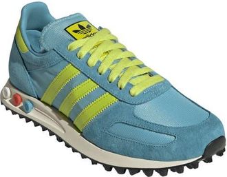 adidas Gender Inclusive LA Trainer OG Made in USA Sneaker in Preloved Blue/Yellow/Blue at Nordstrom, Size 11 Womens