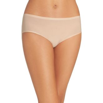 Chantelle Soft Stretch Seamless Hipster Panties in Ultra Beige at Nordstrom
