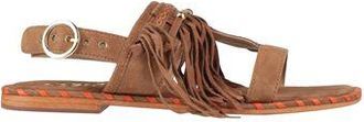 Colors Of California MONOBAND SANDAL WITH FRINGES