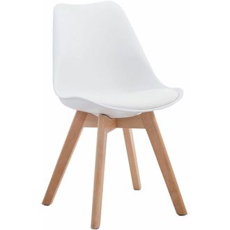 Clp Clp - Silla De Comedor Borneo V2 Blanco Natural