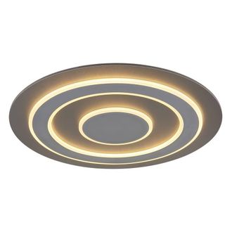 Netlighting Jayden 60cm Semi Flush Ceiling Light Anthracite LED 3000K in Grey