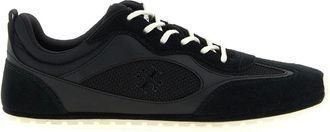 Tory Burch Schoenen, Dames, Zwart, 35 1/2 EU, Leer, Field Sneaker