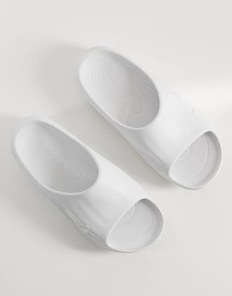 Nike ReactX - Sliders bianche-Bianco