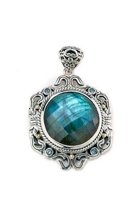 Samuel B. Labradorite Pendant in Silver/Labradorite at Nordstrom Rack