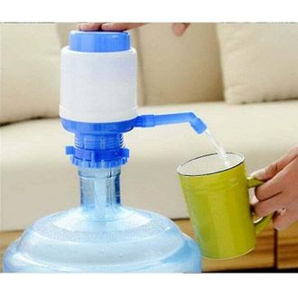 OEM Dispensador De Agua Universal Con Bomba Para Botellas Y Jarras De 5l, 8l, 10l Y 2.5l - Antigoteo, Adaptable, Manual - Camping, Escuela, Oficina, Hogar