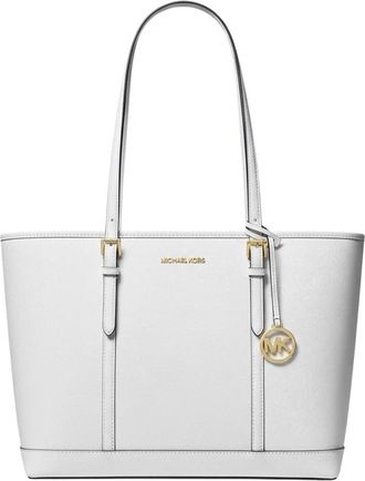 Michael Kors Horloges - Dames - Shoppers - Wit - ONE Size - Leer - Tassen