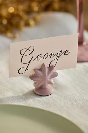 Terrain Star Place Card Holders, Set of 4