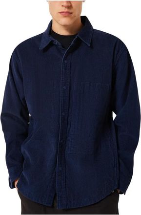 Oakley Streetpeak Corduroy Overshirt - Heren - Casual Overhemden - Blauw - XL - Katoen - Overhemden