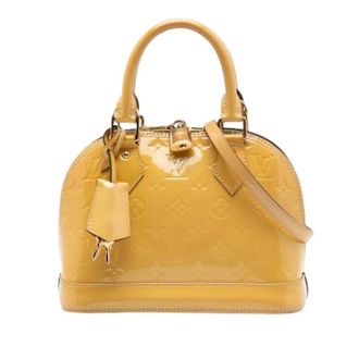 Louis Vuitton Pre-owned Mini Bags, female, Yellow, Size: ONE SIZE Pre-owned Alma BB