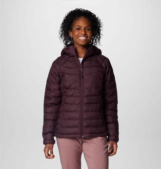 Columbia Steppjacke COLUMBIA Powder Lite II Hooded Jacket, Damen, Gr. XL, moonvista, Web, Obermaterial: 100% Polyester. Wattierung: 100% Polyester, normal, Jac