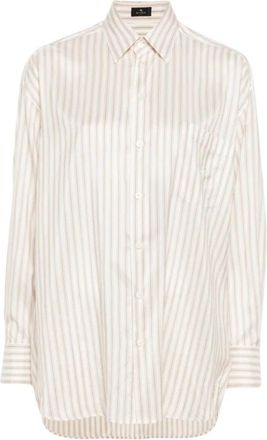 Etro Zijden Blouse - Dames - Overhemden - Veelkleurig - XS - Overhemden