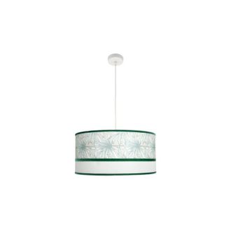 Fabrilamp Colgante Caledonia 3xe27 Blanco/verde Regx60x60cm