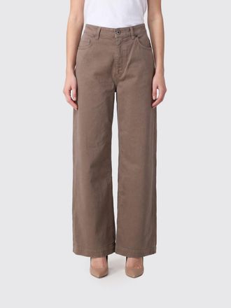 Parosh High-Waisted Wide-Leg Jeans P. A.R. O.S. H. in Cotton Denim