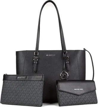Michael Kors Womens Tote Black Polyester Tote-bags