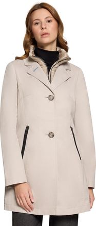 Gil Bret Outdoorjacke GIL BRET, Damen, Gr. 36, silber rock, Web, Obermaterial: 58% Baumwolle, 42% Polyester, unifarben, regular fit normal, ohne Ausschnitt, Ja